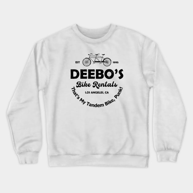 Tandem Bike Rentals Crewneck Sweatshirt by Fashion Sitejob